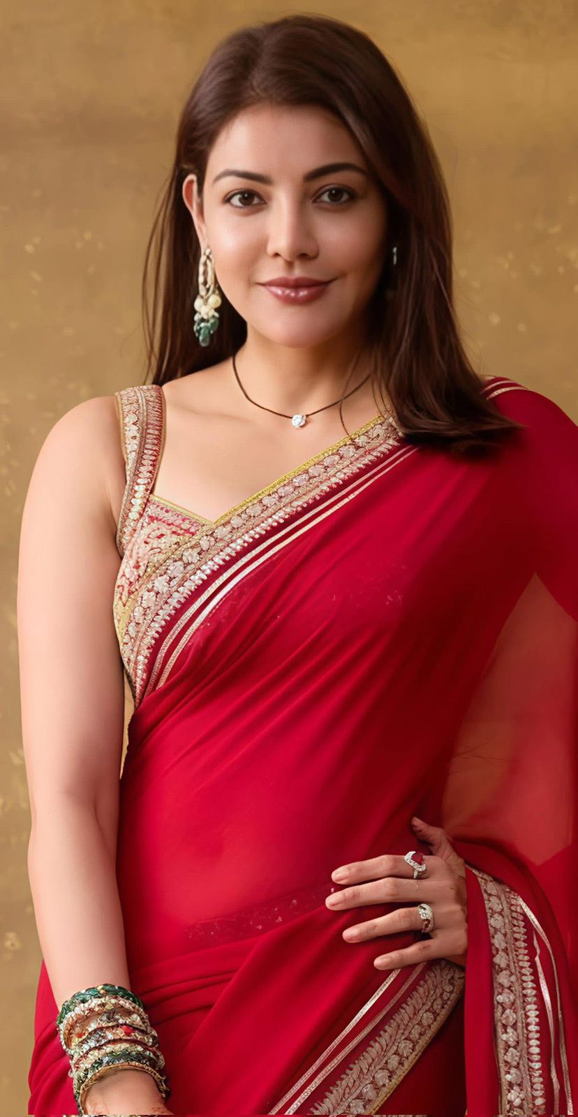 Designer Bollywood Saree in Pure Fandy Satin Silk